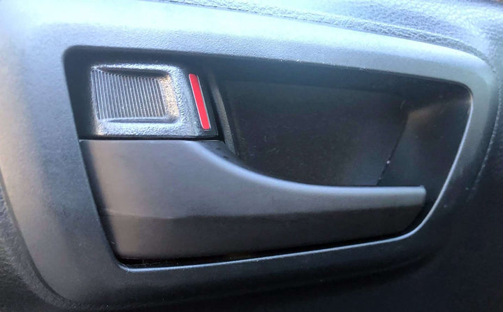 Premium Cast Vinyl Wrap Decals for 2016-2023 Tacoma Interior Door Handles