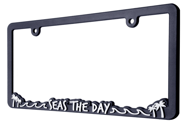 Seas the Day License Plate Frame