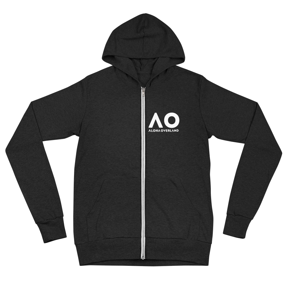 AO Zip Down Hoodie