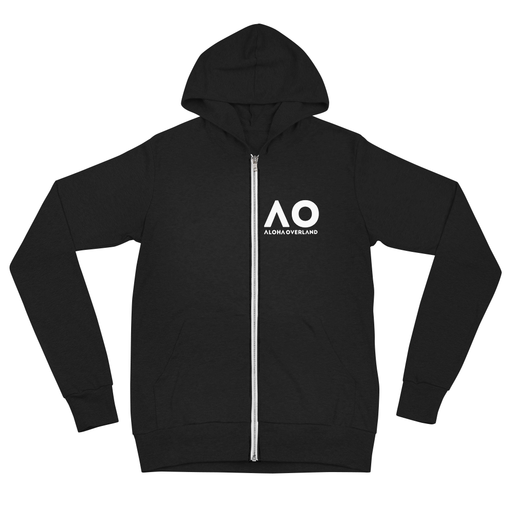 AO Zip Down Hoodie